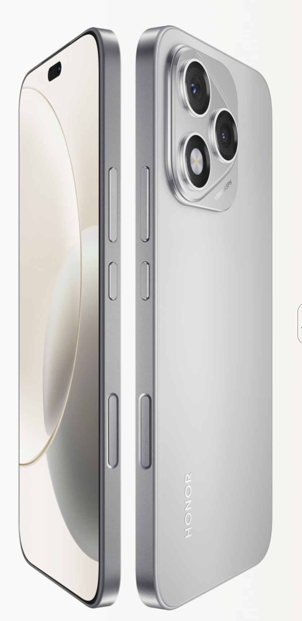 Honor 400 Lite 新增AI快捷按钮